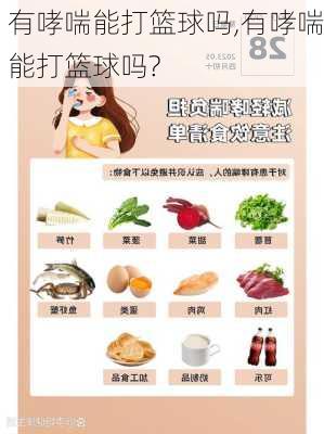 有哮喘能打篮球吗,有哮喘能打篮球吗?