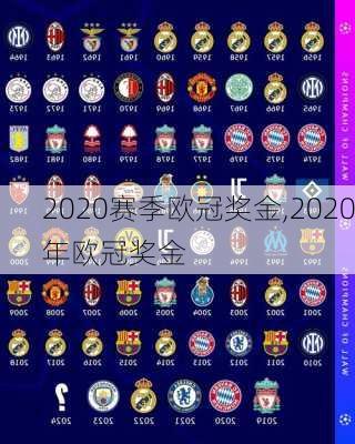 2020赛季欧冠奖金,2020年欧冠奖金