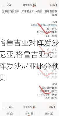 格鲁吉亚对阵爱沙尼亚,格鲁吉亚对阵爱沙尼亚比分预测