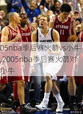 05nba季后赛火箭vs小牛,2005nba季后赛火箭对小牛