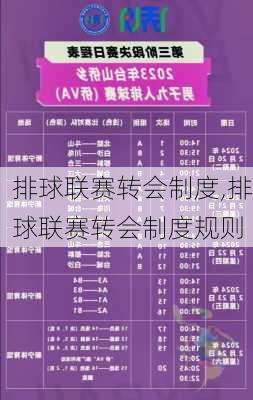 排球联赛转会制度,排球联赛转会制度规则