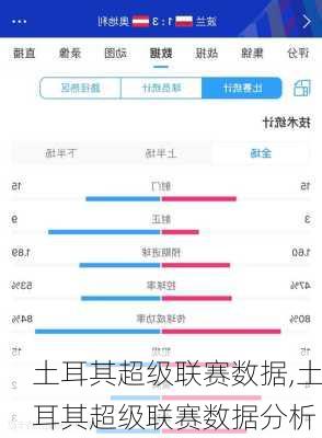 土耳其超级联赛数据,土耳其超级联赛数据分析
