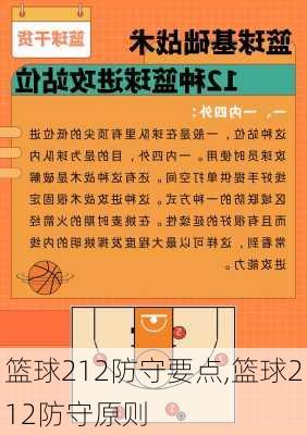 篮球212防守要点,篮球212防守原则