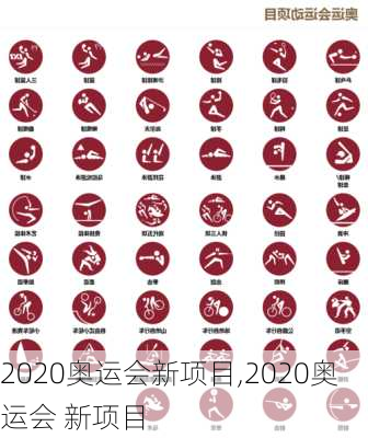 2020奥运会新项目,2020奥运会 新项目