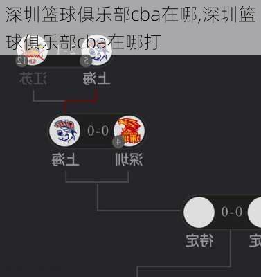 深圳篮球俱乐部cba在哪,深圳篮球俱乐部cba在哪打