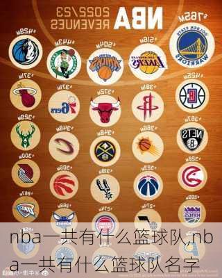 nba一共有什么篮球队,nba一共有什么篮球队名字