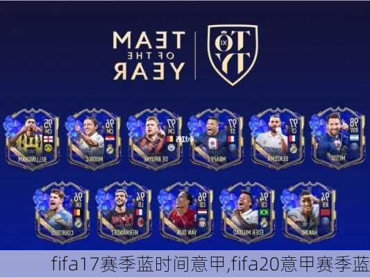 fifa17赛季蓝时间意甲,fifa20意甲赛季蓝