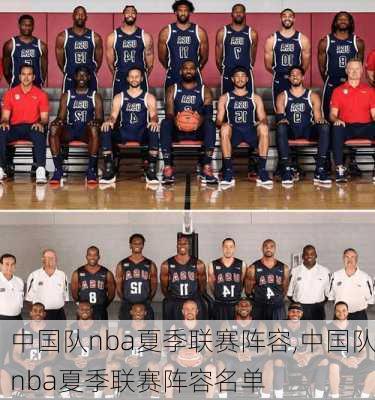 中国队nba夏季联赛阵容,中国队nba夏季联赛阵容名单