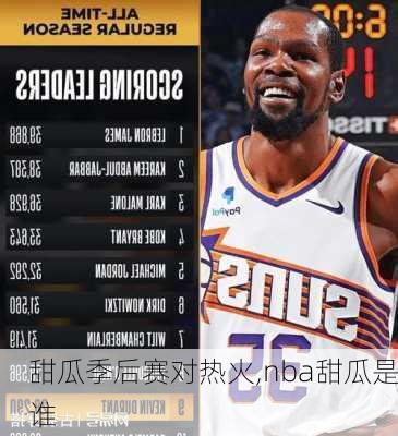 甜瓜季后赛对热火,nba甜瓜是谁