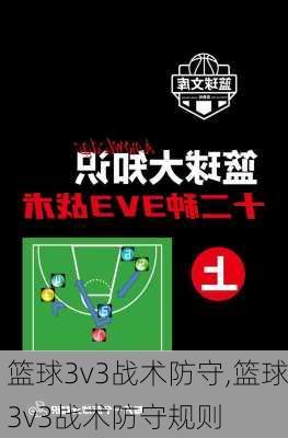 篮球3v3战术防守,篮球3v3战术防守规则