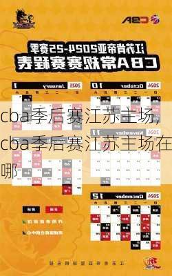 cba季后赛江苏主场,cba季后赛江苏主场在哪