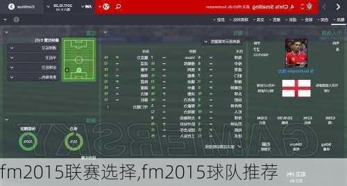 fm2015联赛选择,fm2015球队推荐