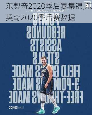 东契奇2020季后赛集锦,东契奇2020季后赛数据