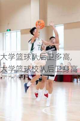 大学篮球队后卫多高,大学篮球校队后卫身高